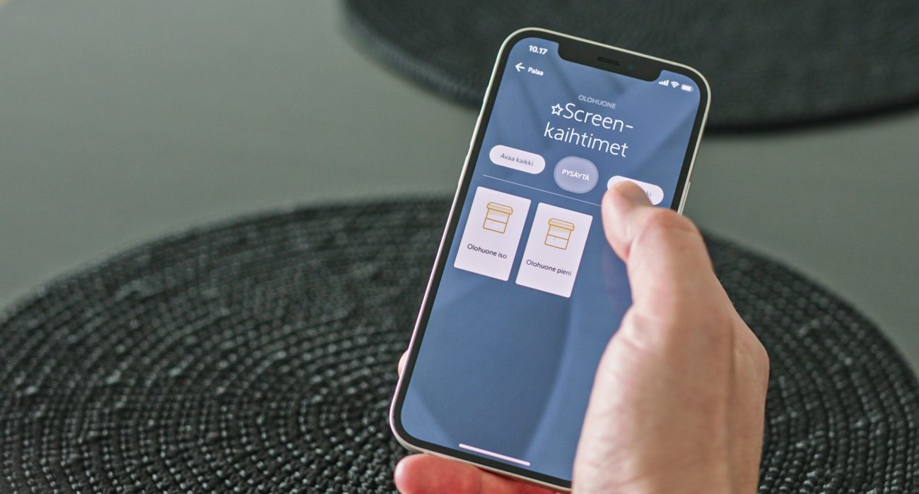 älykoti-puhelinohjaus